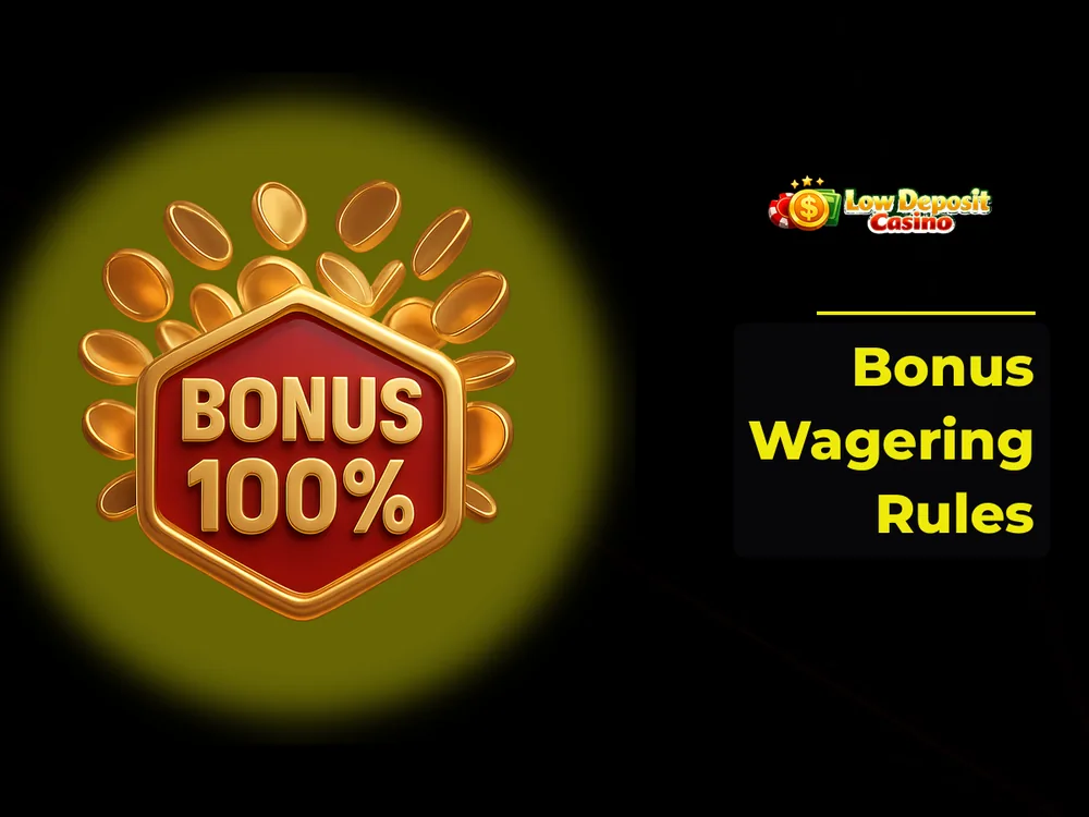 low deposit casino - Bonus Wagering Rules